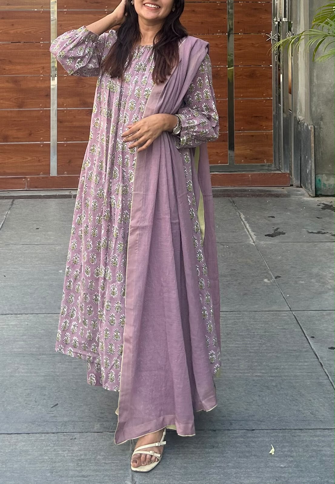 LAVENDER PINK COTTON SET